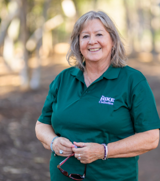 Christine, trail support at The Hike Collective, exploring Perth trails with fellow hiking enthusiasts