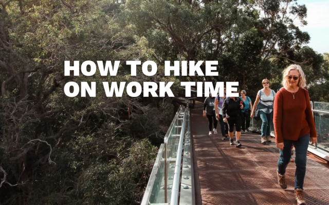 Get HR onboard with hiking for wellness