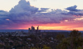 Bold Park sunset hike | Perth city views from walking trails