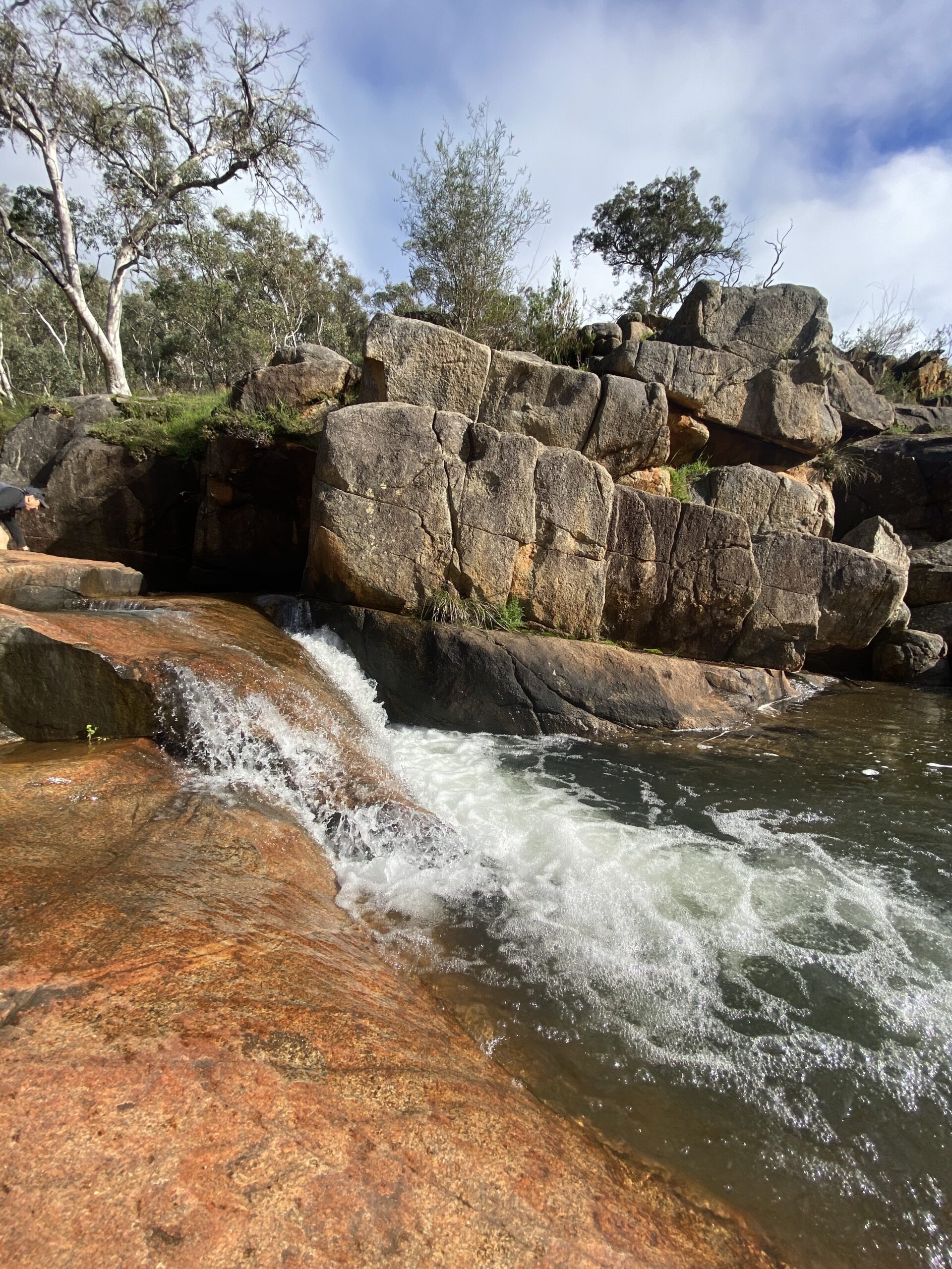 Rocky Pool waterfalls Perth | Natural rock pools and flowing streams WA